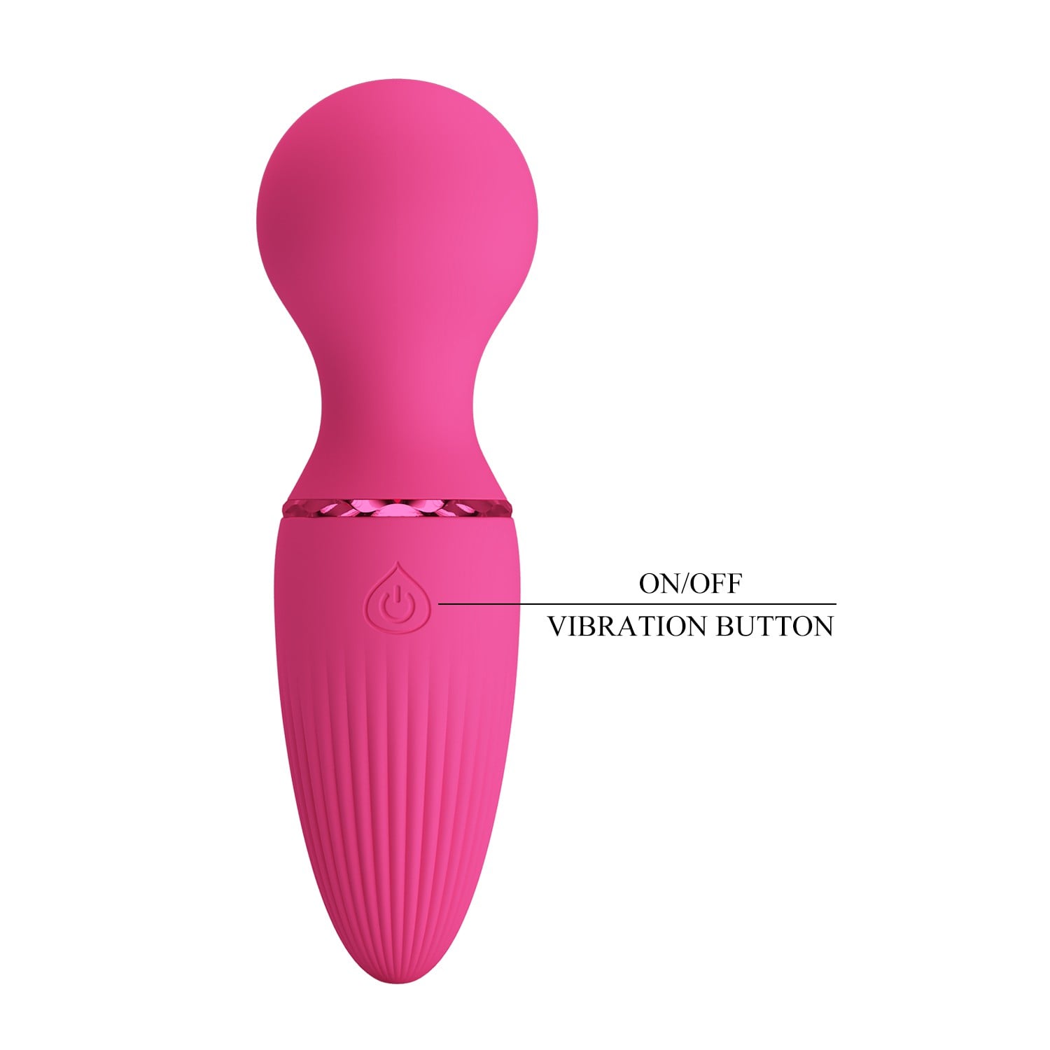 10 Fonksiyonlu Manyetik Şarjlı Mini Masaj Vibratörü – Dwayne (Pembe) - Görsel 7