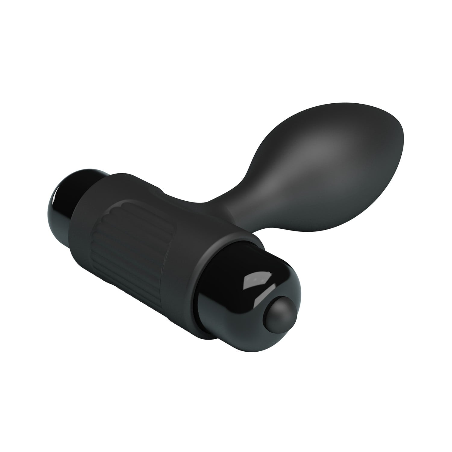 10 Fonksiyonlu Titreşimli Anal Plug - Siyah - Görsel 4