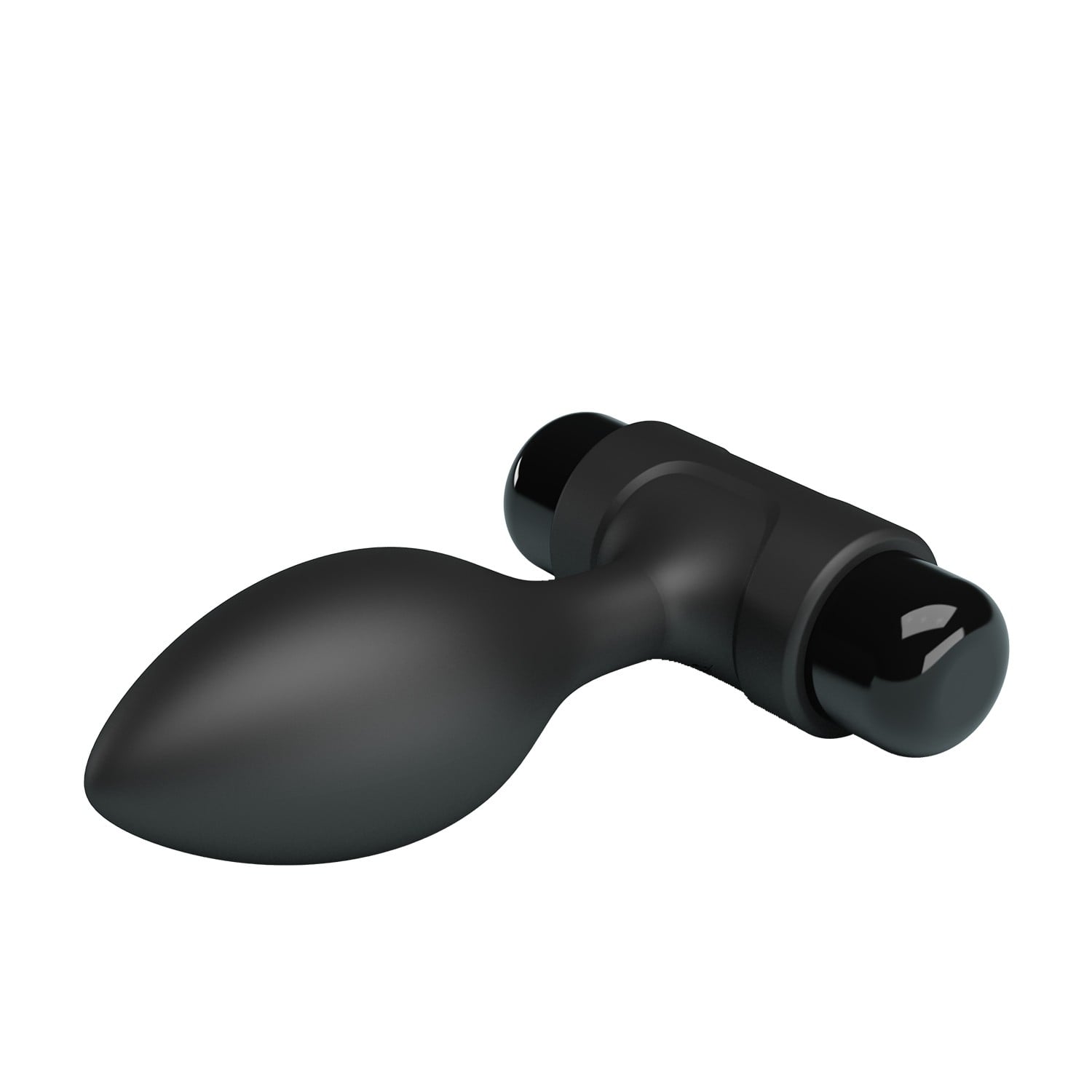 10 Fonksiyonlu Titreşimli Anal Plug - Siyah - Görsel 5