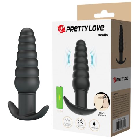 10 Fonksiyonlu Titreşimli Silikon Anal Plug – Aeolis