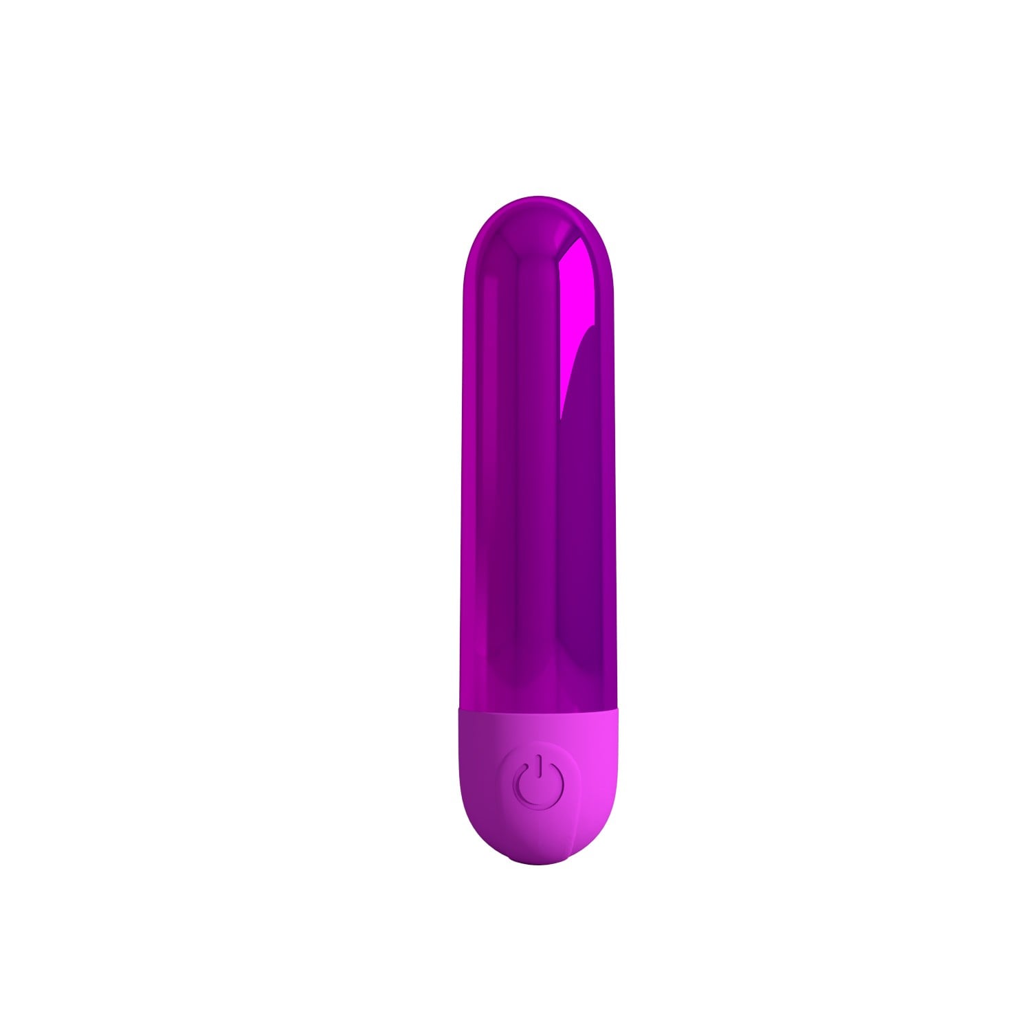 10 Fonksiyonlu USB Şarjlı Metalik Mini Bullet Vibratör – Kiwi (Magenta) - Görsel 2