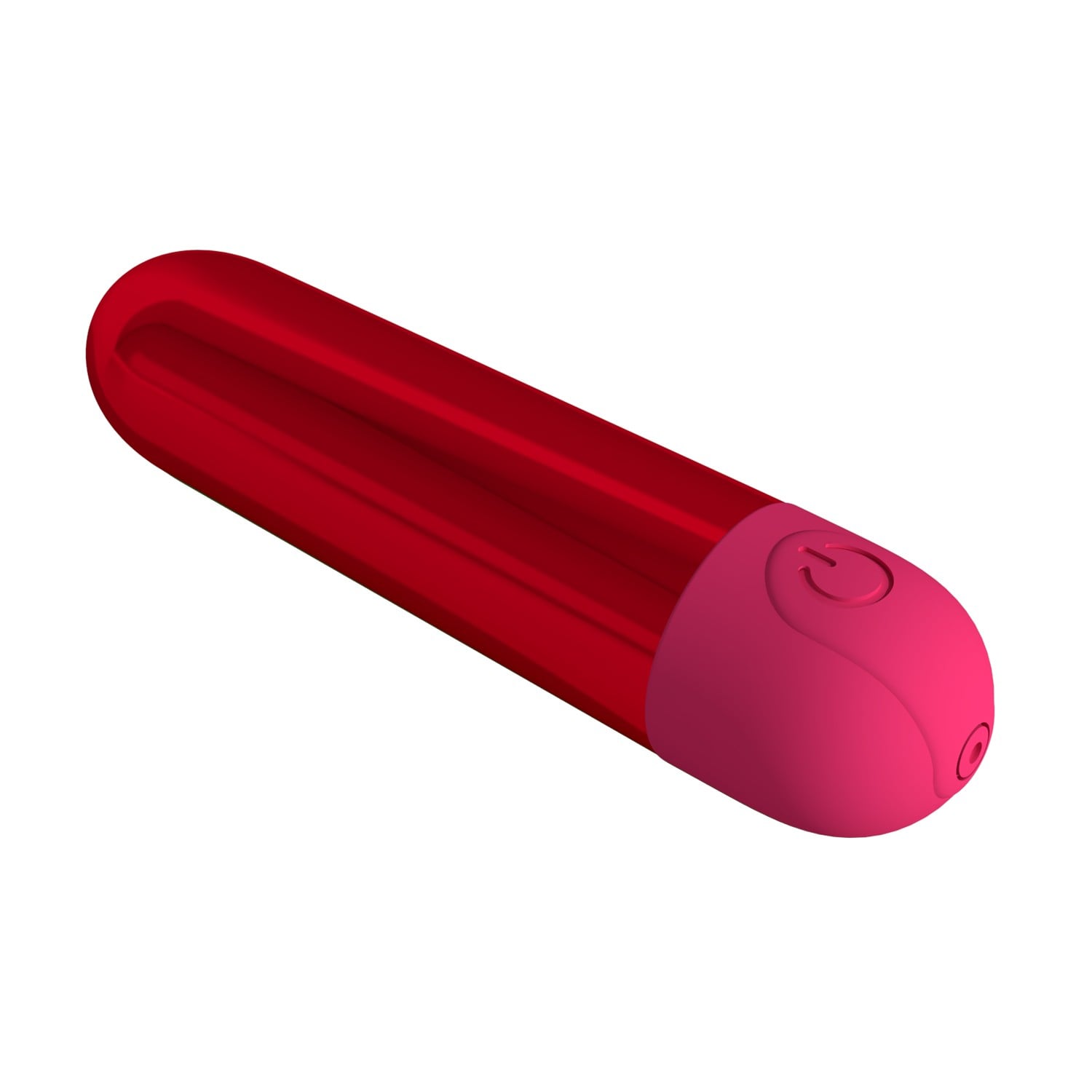 10 Fonksiyonlu USB Şarjlı Metalik Mini Bullet Vibratör – Kiwi (Yakut Kırmızısı) - Görsel 4