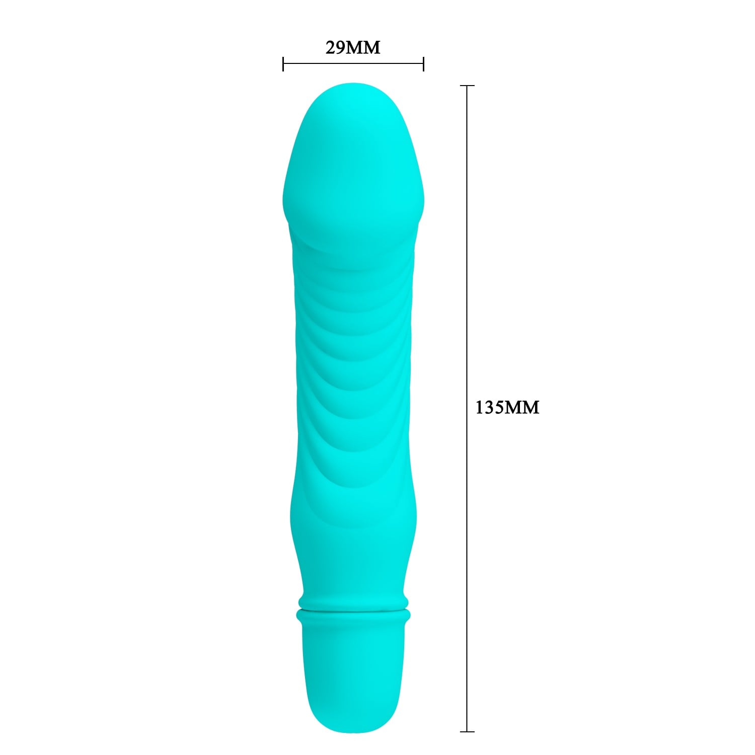 17 cm Vantuzlu Mısır Şeklinde Silikon Anal Plug - Görsel 4