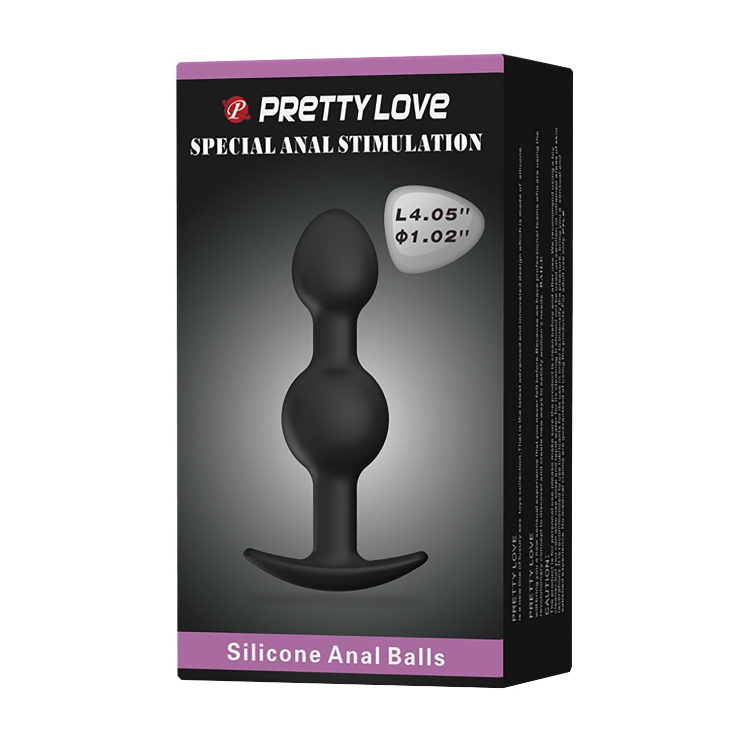 10,4 cm Çift Bilyeli Boğumlu Silikon Anal Plug - Görsel 7