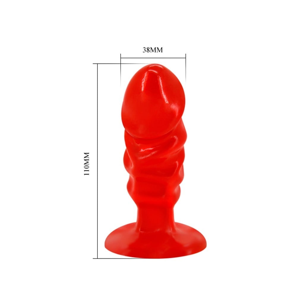 11 cm Kısa Küçük Jel Anal Alıştırıcı Açıcı Plug Penis - Görsel 2