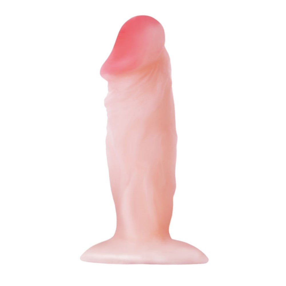 11 cm Vantuzlu Damarlı Penis Anal Plug - Görsel 3