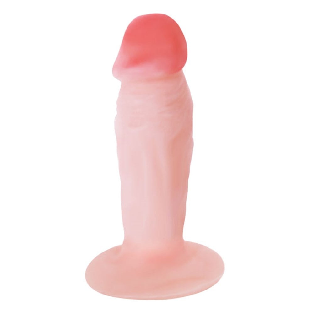 11 cm Vantuzlu Damarlı Penis Anal Plug - Görsel 2