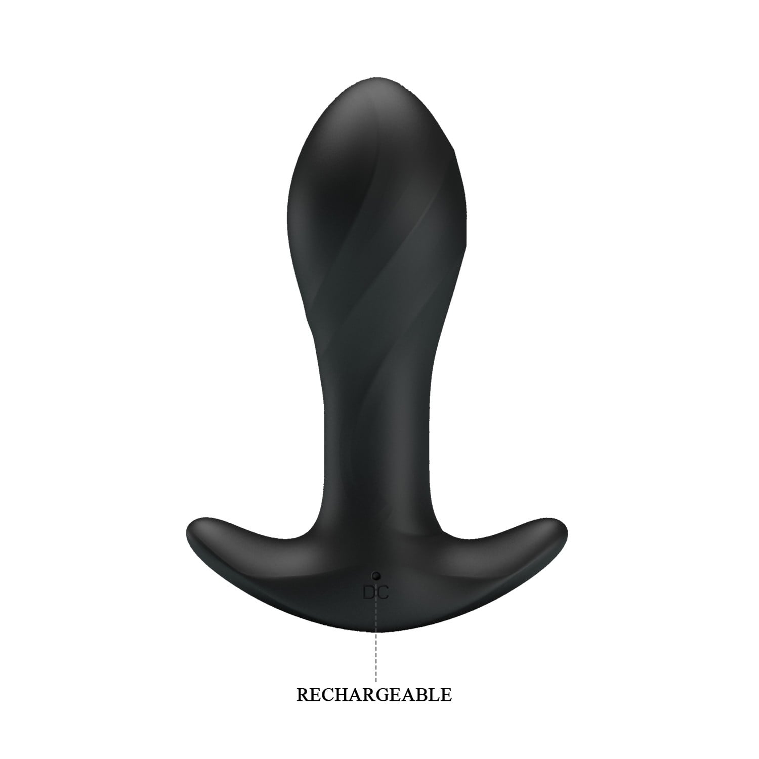 12 Fonksiyon 10,4 cm Titreşimli Silikon Anal Plug - Görsel 6