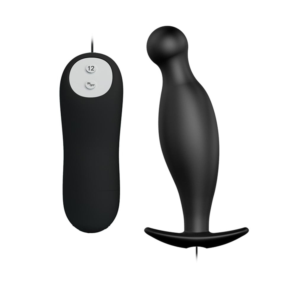 12 Fonksiyon Kumandalı 11,7 cm Titreşimli Anal Plug - Görsel 6