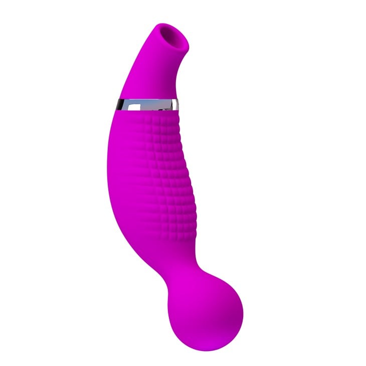 12 Fonksiyonlu Emme + Titreşimli 3 Başlıklı USB Şarjlı Klitoris Uyarıcı – Romance 3 in 1 - Görsel 3