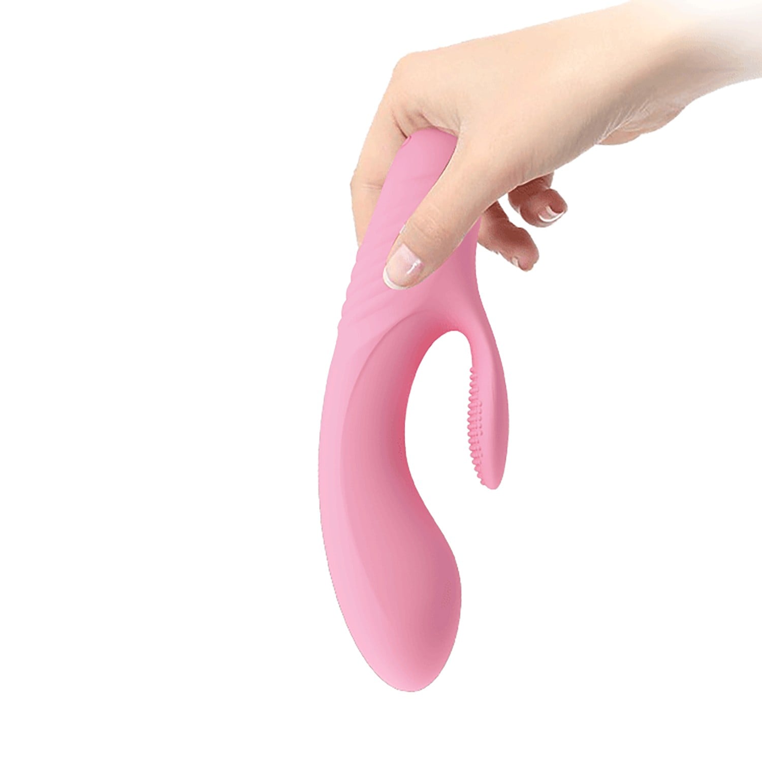 12 Fonksiyonlu Hafızalı USB Şarjlı G-Nokta ve Klitoris Vibratörü – Tim (Pembe) - Görsel 6
