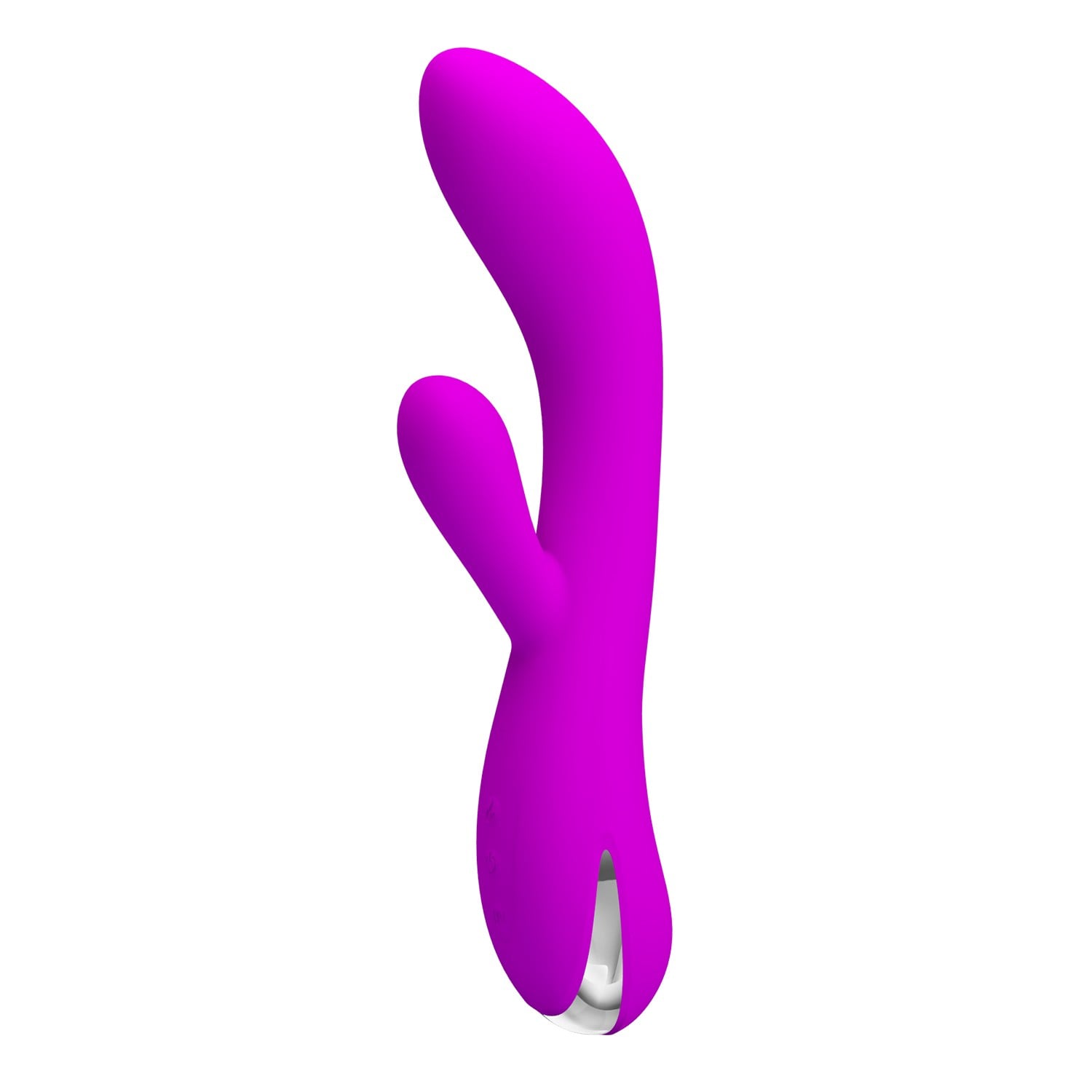 12 Fonksiyonlu Isıtmalı USB Şarjlı Çift Uçlu Rabbit Vibratör - Wilbur - Görsel 3