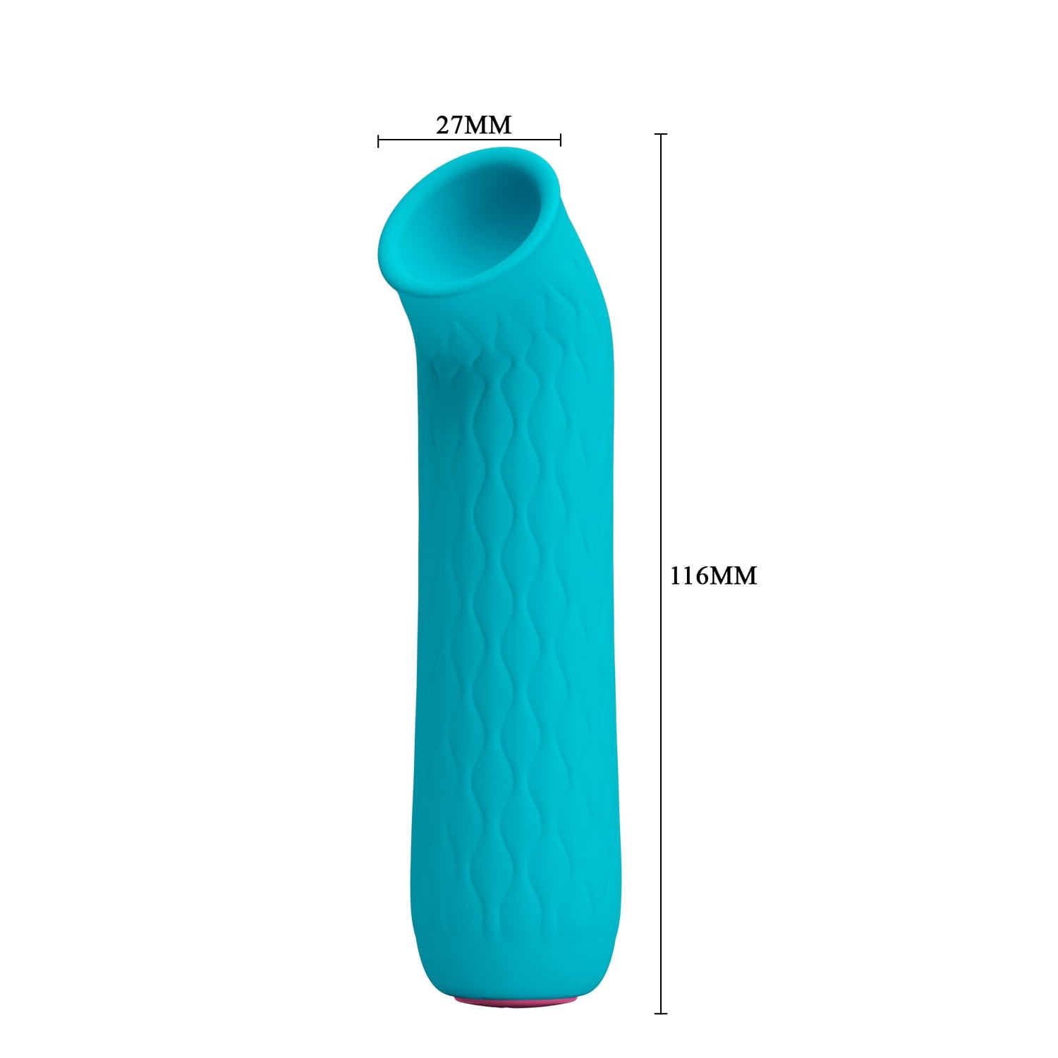 12 Fonksiyonlu USB Şarjlı Clitoral Emme Vibratörü - Ford (Mavi) - Görsel 7