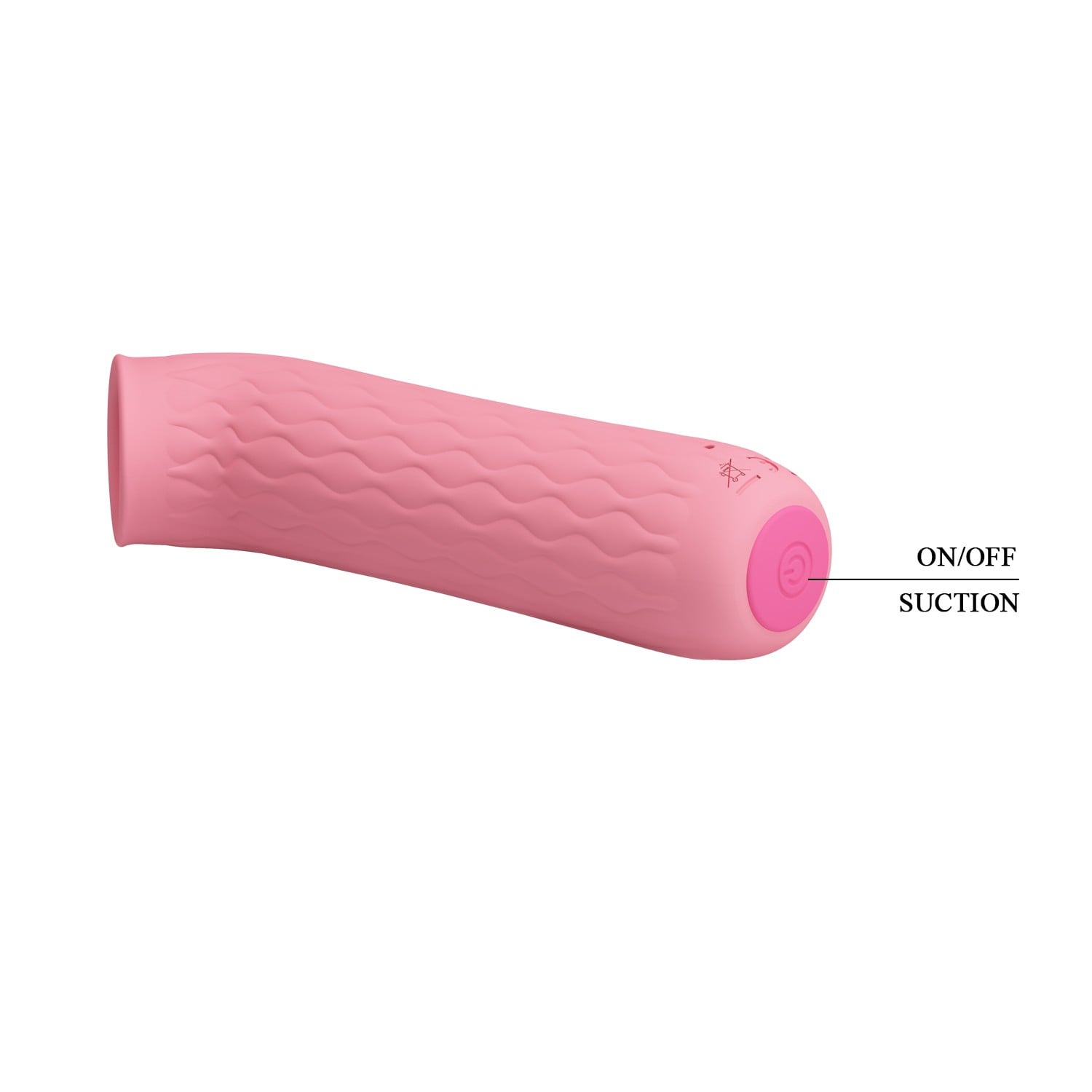 12 Fonksiyonlu USB Şarjlı Clitoral Emme Vibratörü - Ford (Pembe) - Görsel 4