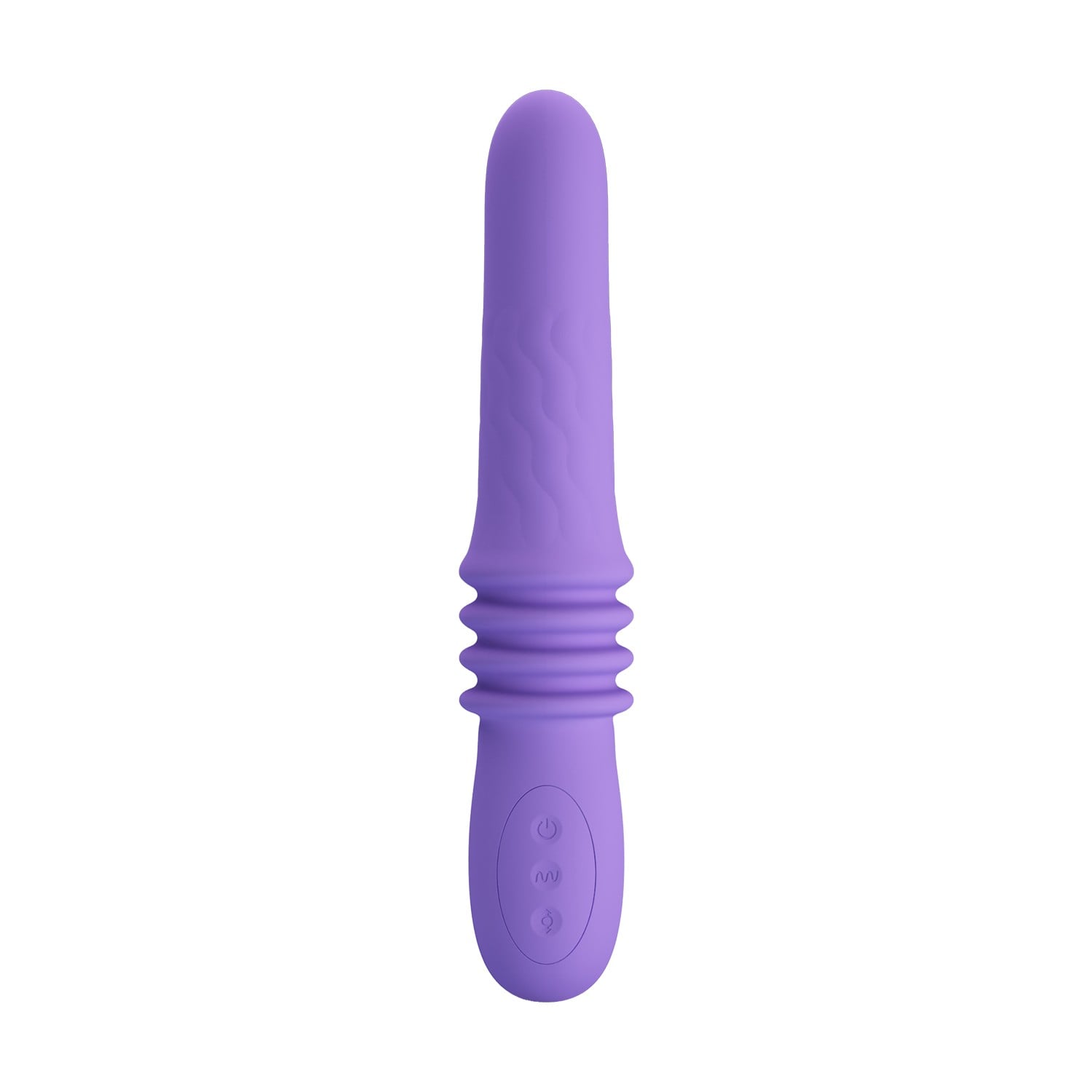 12 Fonksiyonlu USB Şarjlı İleri Geri Hareketli Vibratör - Susie (Mor) - Görsel 2