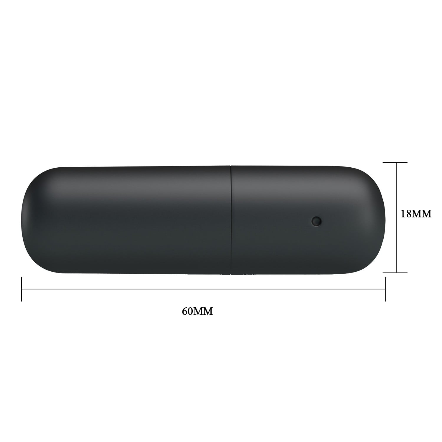 12 Fonksiyonlu USB Şarjlı Mini Bullet Vibratör – Power (Siyah) - Görsel 7