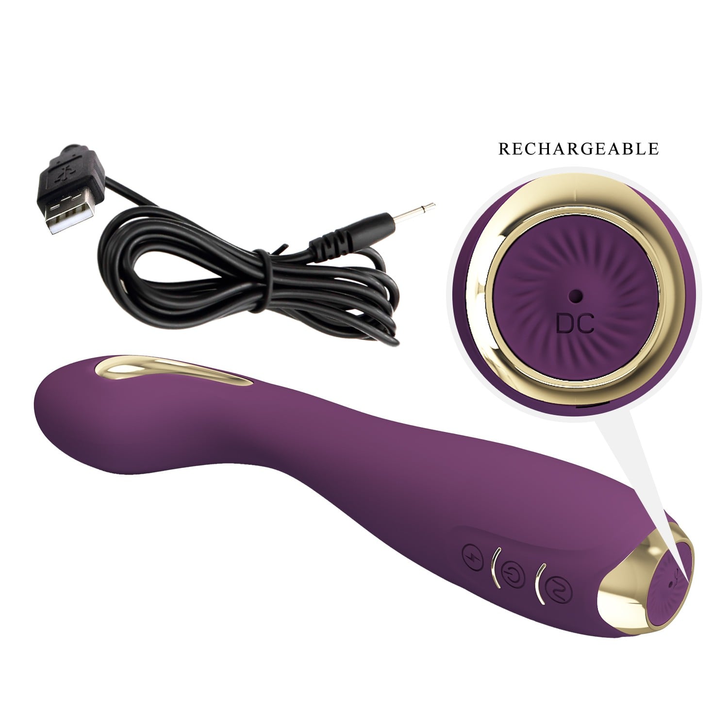 12 Titreşim ve 5 Elektrik Şok Fonksiyonlu Telefon Kontrollü G-Spot Vibratör – Hector (Mor) - Görsel 6