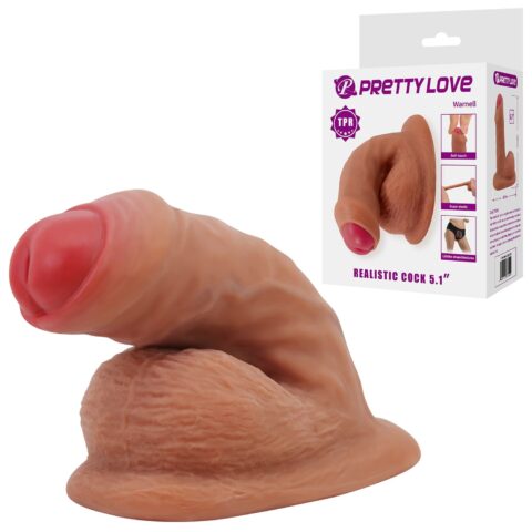 13 cm Gerçekçi TPR Dildo Penis – Warnell