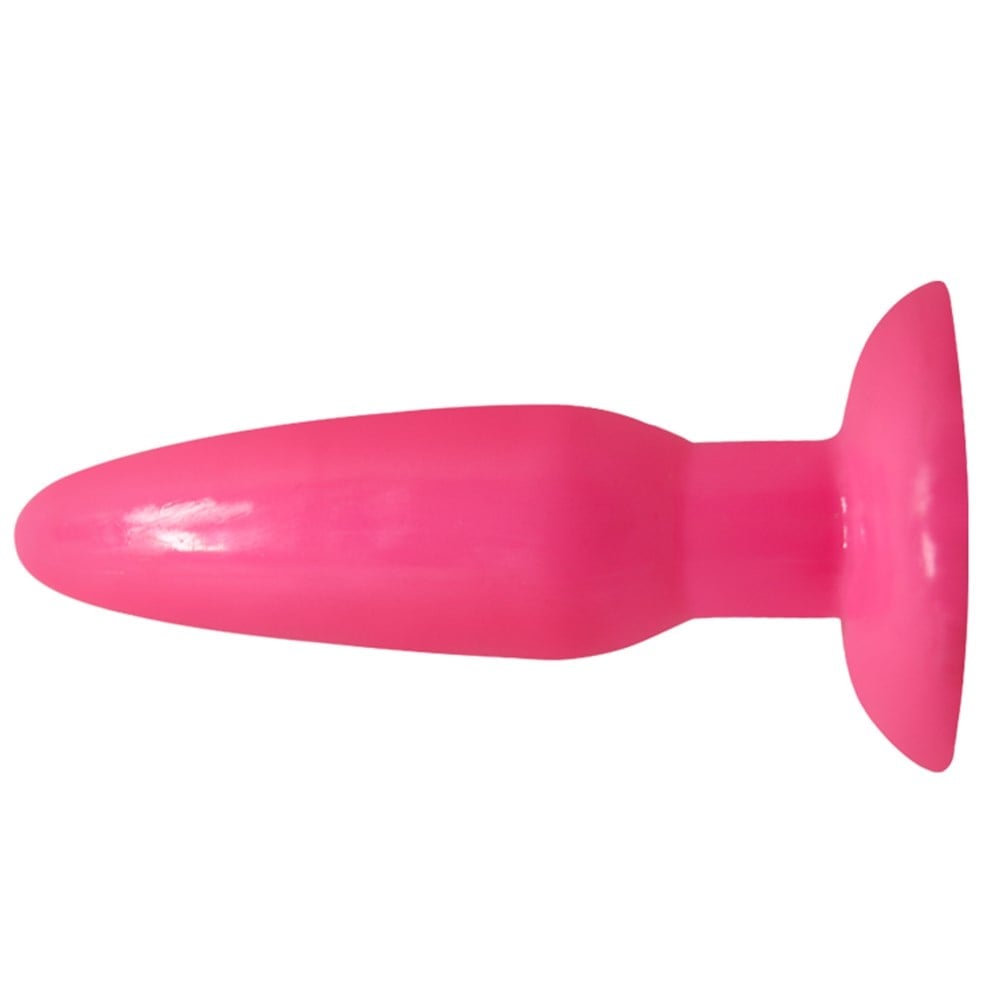 13,5 cm Vantuzlu Jel Anal Plug - Görsel 5