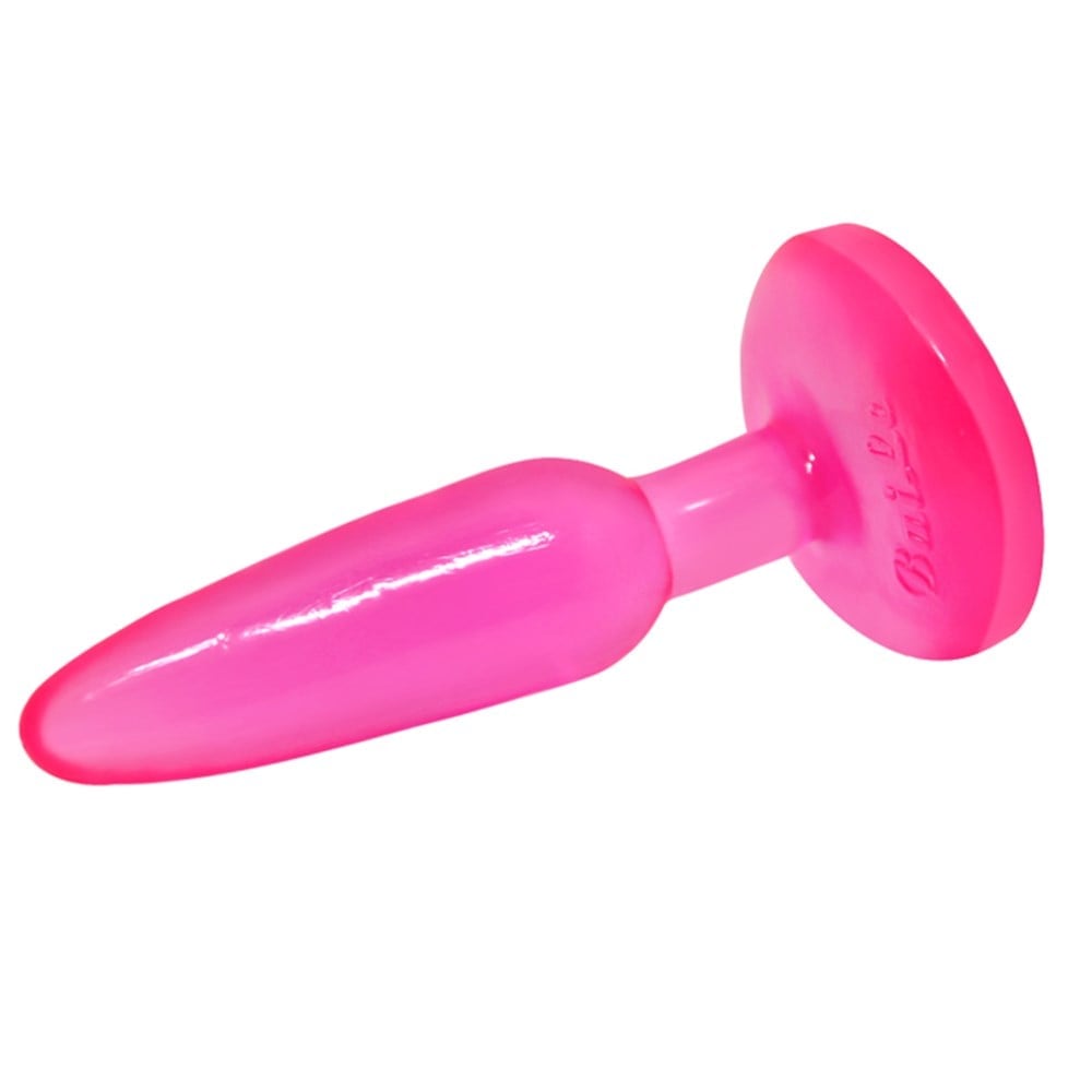 14 cm Vantuzlu Jel Anal Plug - Görsel 6
