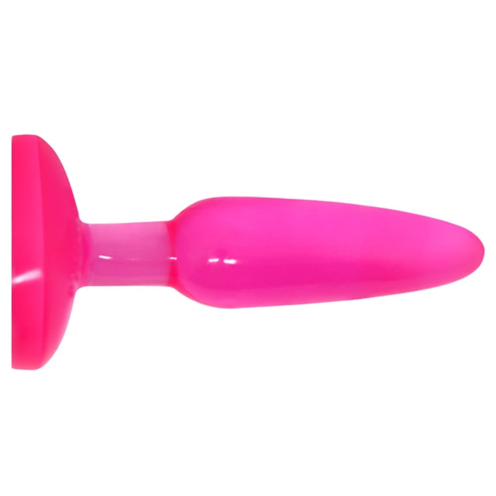 14 cm Vantuzlu Jel Anal Plug - Görsel 5