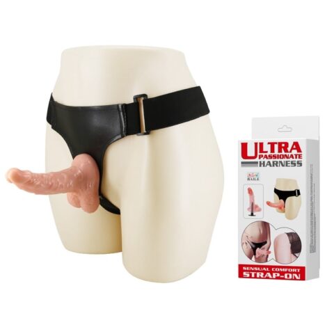 15.7 cm Belden Bağlamalı Gerçekçi Strap-On – Ultra Passionate
