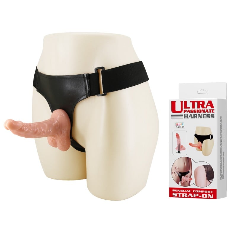 15.7 cm Belden Bağlamalı Gerçekçi Strap-On – Ultra Passionate