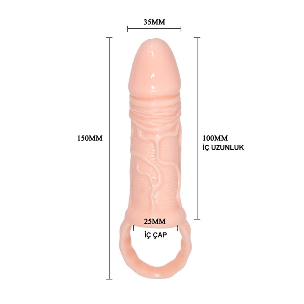 Belden Bağlamalı 27 cm Titreşimli Gerçekçi Kalın Dildo Penis - Jack - Görsel 6