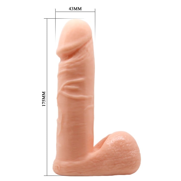 17.5 cm Belden Bağlamalı Gerçekçi Strap-On – Ultra Herness - Görsel 7