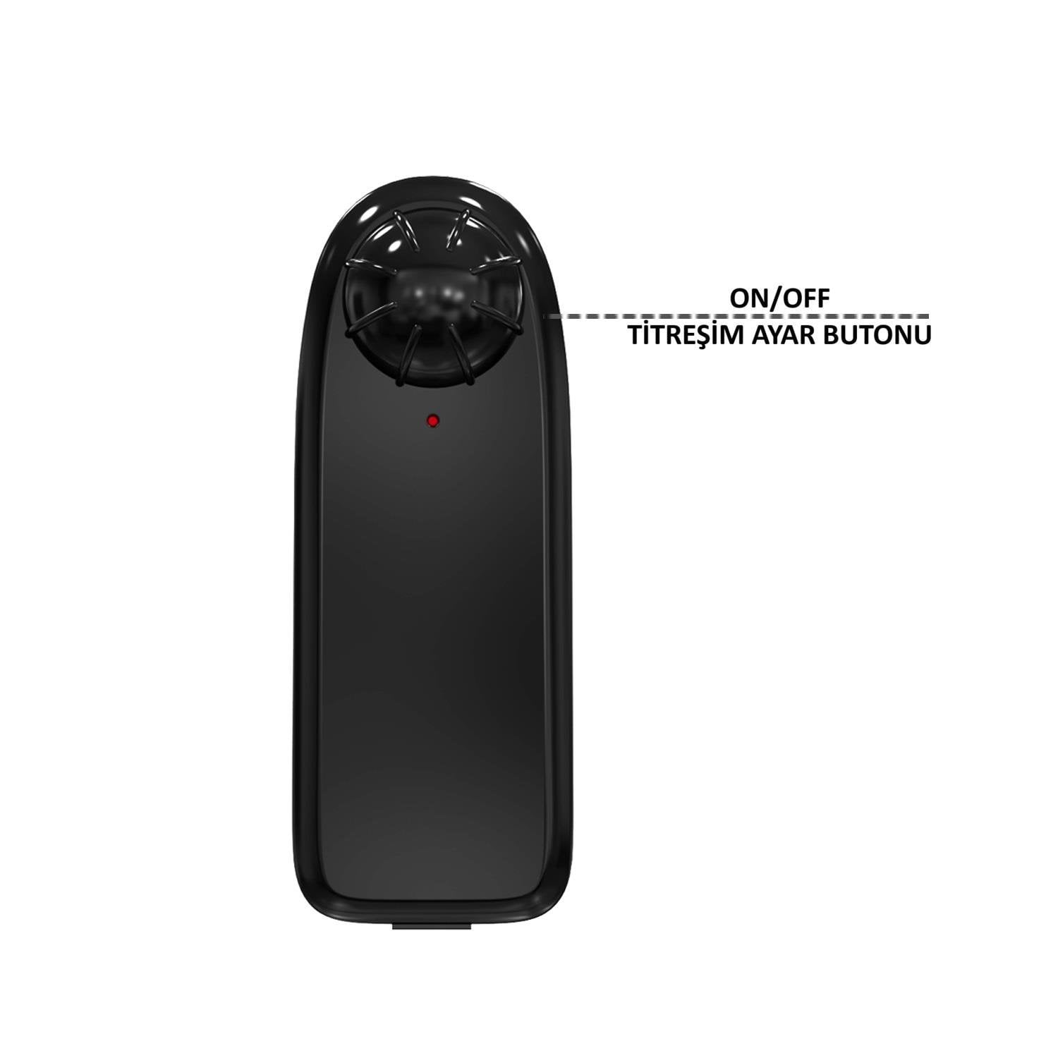 17,5 cm Titreşimli Belden Bağlamalı İçi Boş 7 cm Dolgulu Strapon Penis - Draven - Görsel 6