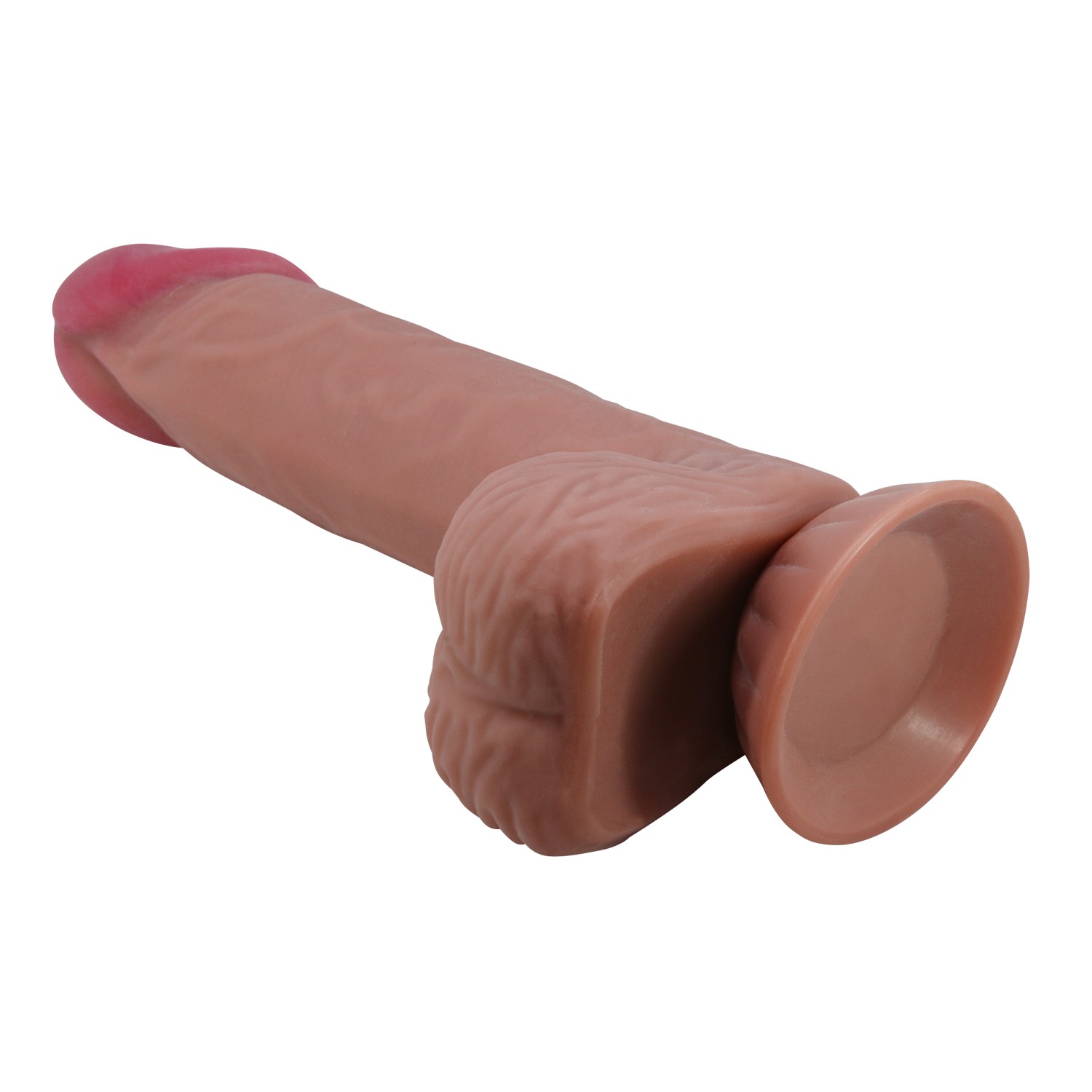 20,6 cm Kıkırdak Yapılı Çift Katmanlı Gerçekçi Melez Dildo Penis - Lisle - Görsel 5