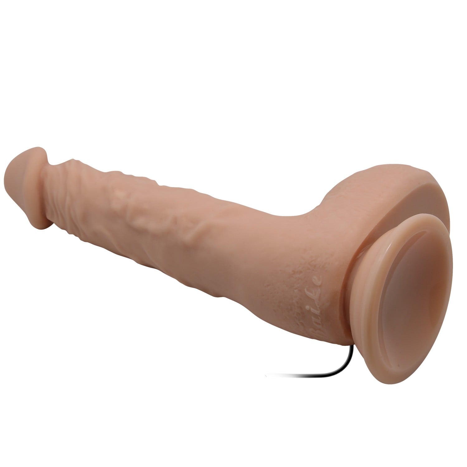 24 cm Titreşimli Realistik Vantuzlu Dildo Penis - Jason - Görsel 4