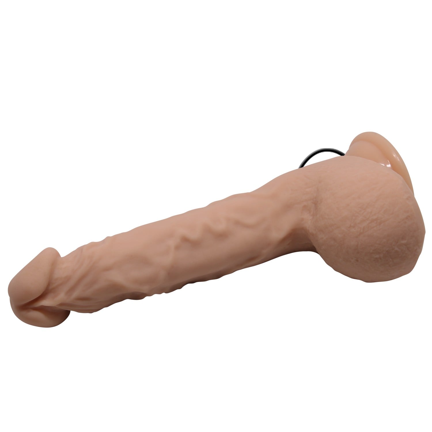 24 cm Titreşimli Realistik Vantuzlu Dildo Penis - Jason - Görsel 5