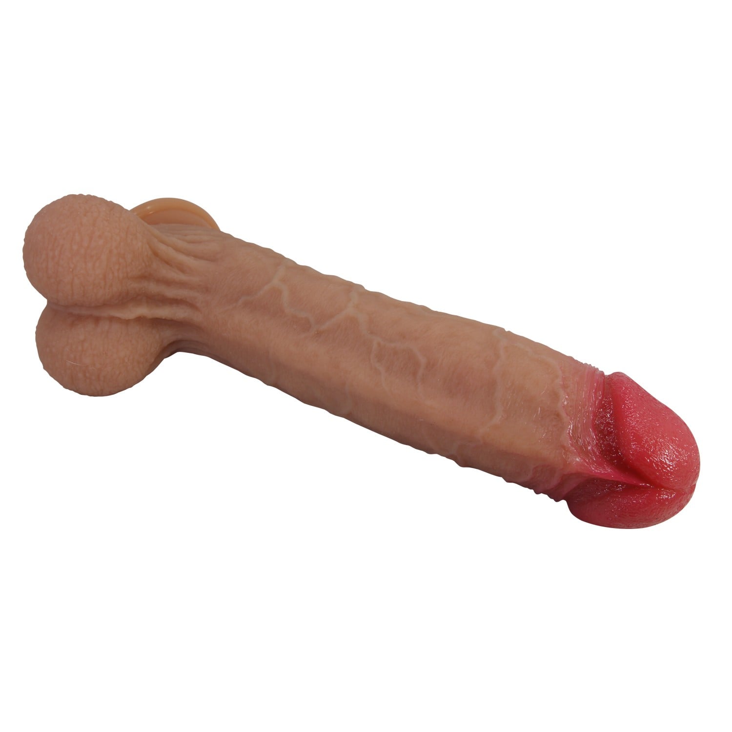 27,8 cm Ultra Gerçekçi Dokulu Melez Vantuzlu Dildo Penis – Orson - Görsel 5