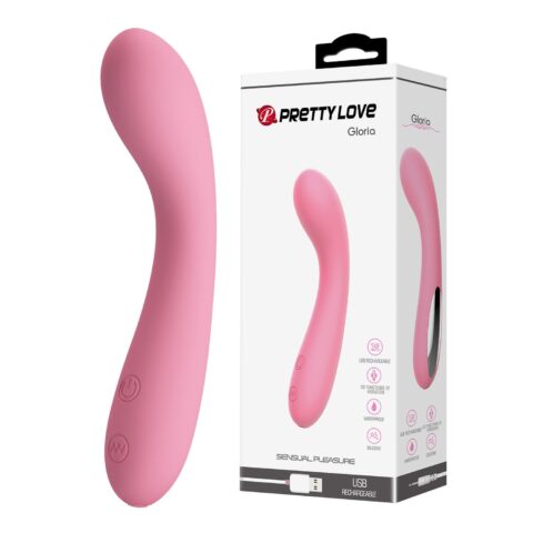 30 Fonksiyonlu USB Şarjlı G-Nokta Vibratörü – Gloria (Pembe)
