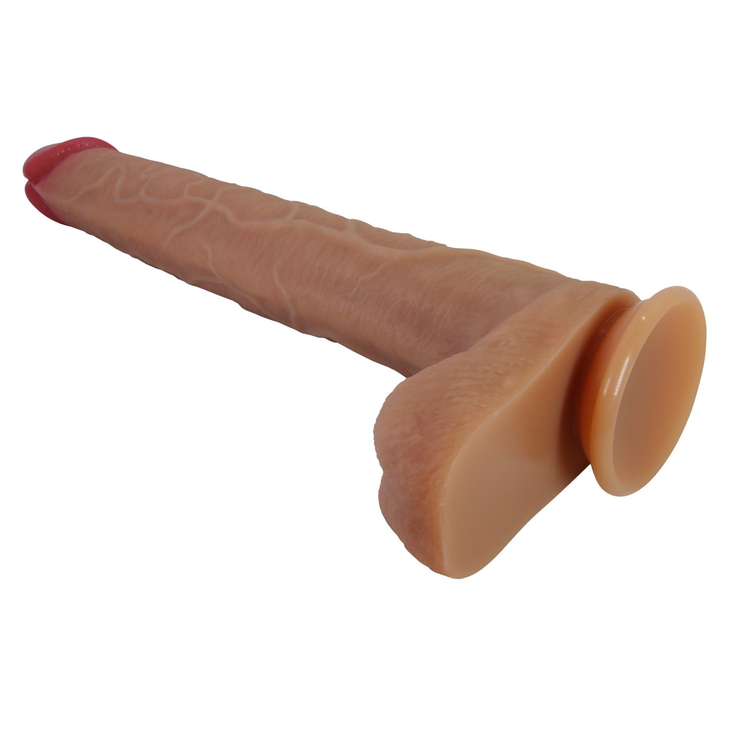 37,5 cm Ultra Gerçekçi Dokulu Melez Vantuzlu Dildo Penis – Torin - Görsel 5