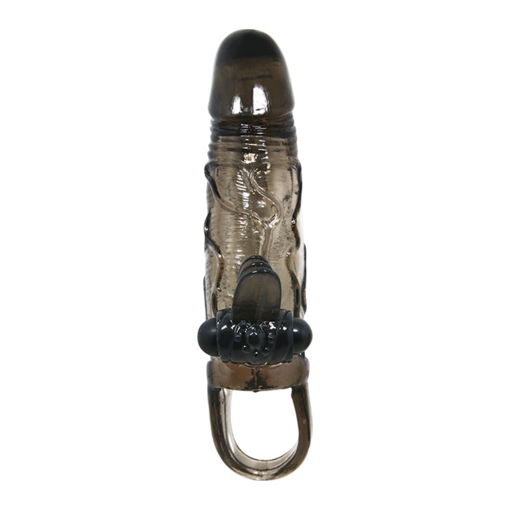 Belden Bağlamalı 26 cm Titreşimli Gerçekçi Kalın Dildo Penis - Bergrisi - Görsel 3