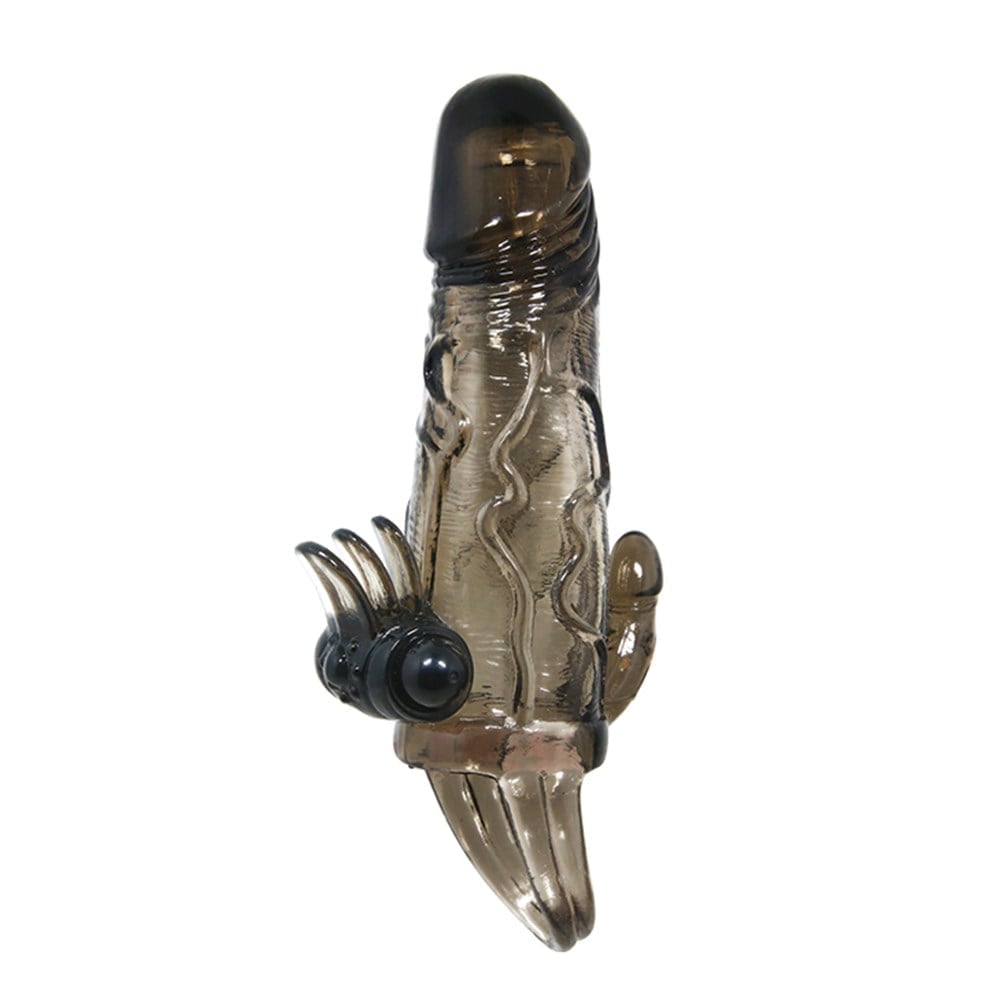 Belden Bağlamalı 26 cm Titreşimli Gerçekçi Kalın Dildo Penis - Bergrisi - Görsel 5