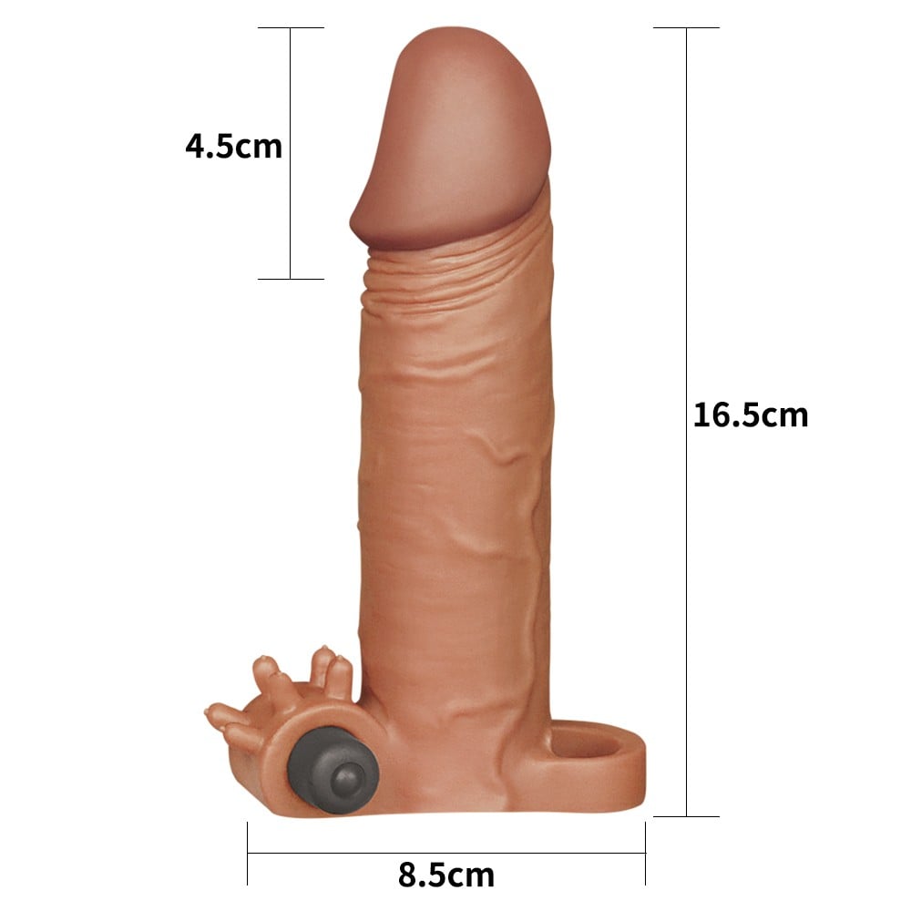 Belden Bağlamalı 27 cm Gerçekçi Kalın Dildo Penis - Jack - Görsel 5