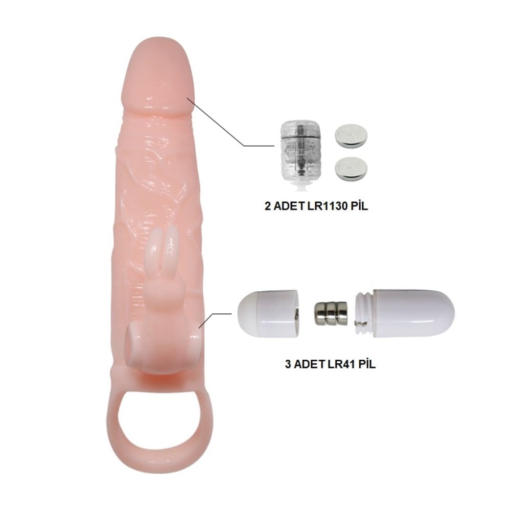 Belden Bağlamalı 21.8 cm Gerçekçi Kalın Dildo Penis - Bahamut - Görsel 3