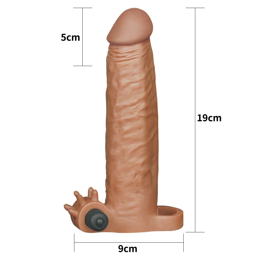 Belden Bağlamalı 26 cm Gerçekçi Kalın Dildo Penis - Bergrisi - Görsel 4