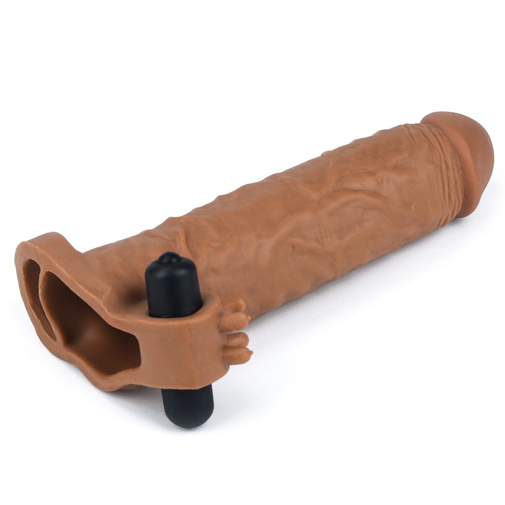 Belden Bağlamalı 26 cm Gerçekçi Kalın Dildo Penis - Bergrisi - Görsel 3