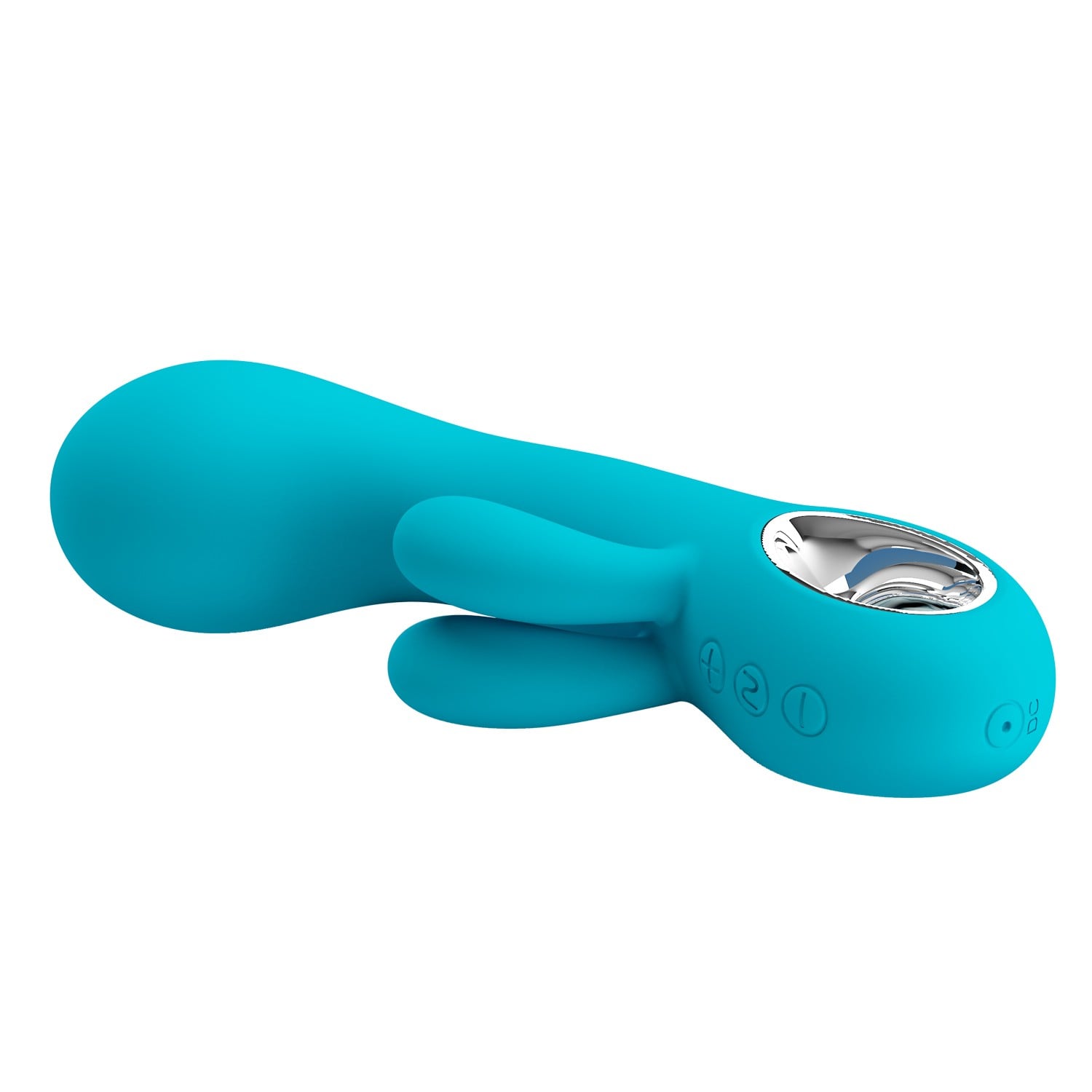 7 Fonksiyonlu 5 Hız Kademeli USB Şarjlı Rabbit G-Nokta Vibratörü – Chris (Mavi) - Görsel 4