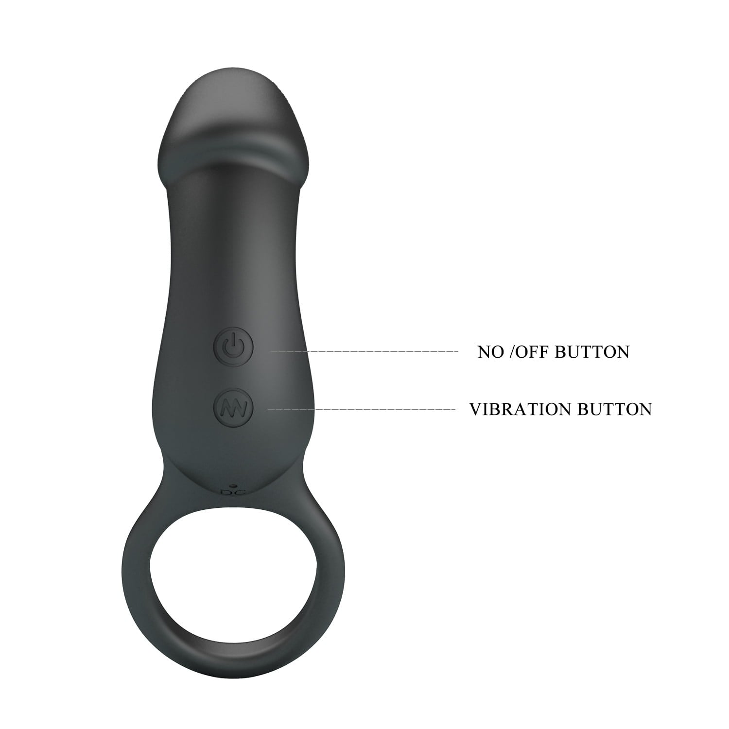 7 Titreşim Modlu Prostat ve Perine Uyarıcılı Penis Halkası – Trae - Görsel 6