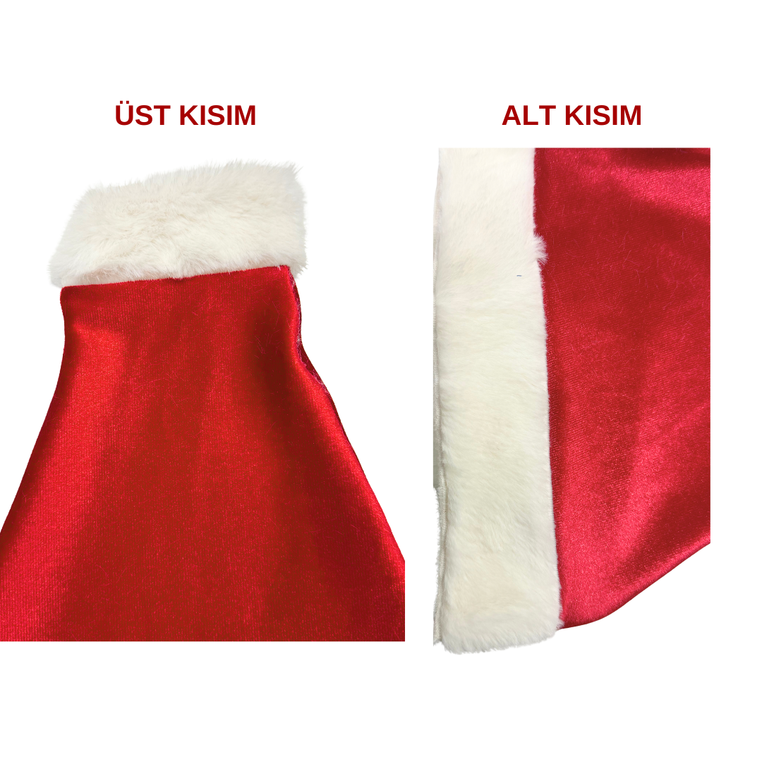 Bouquet Bouqtique Unisex Seksi Kadife Yılbaşı Şapkası BQT359302 - Görsel 3