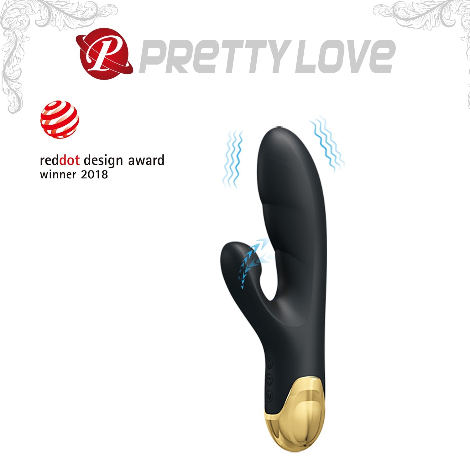 Altın Serisi – 7 Titreşim Modlu & 7 Emme Fonksiyonlu USB Şarjlı Vibratör – Naughty Play - Görsel 2