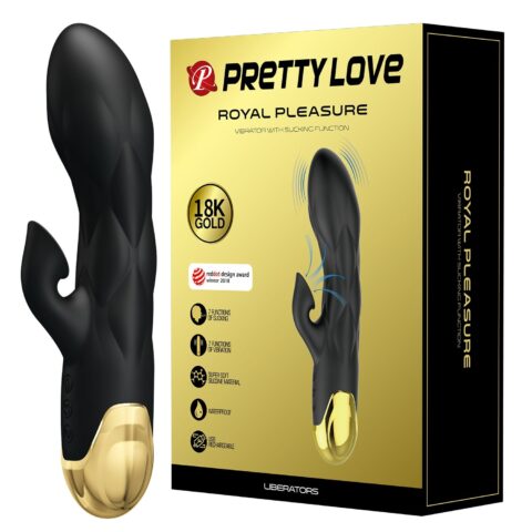 Altın Serisi – 7 Titreşim Modlu ve 7 Emme Fonksiyonlu USB Şarjlı Vibratör – Liberators