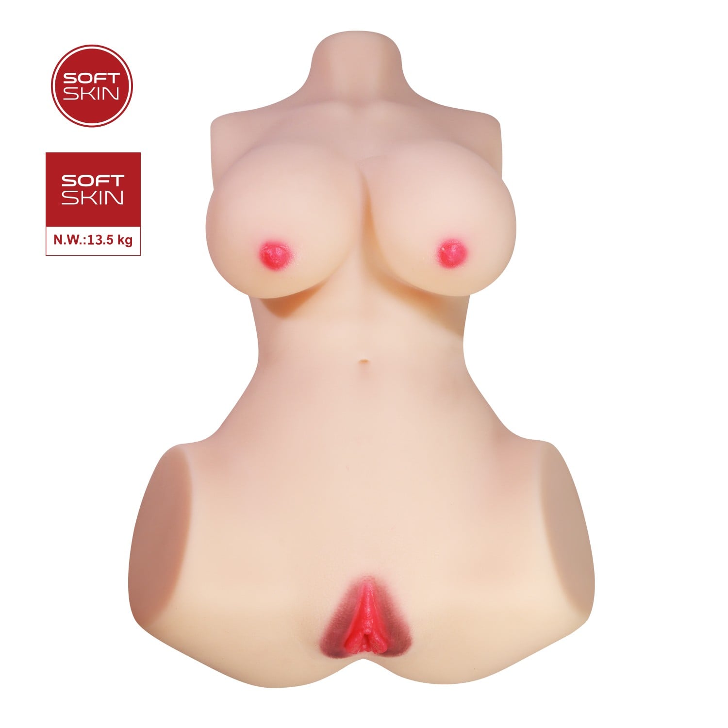 Çift İşlevli 13.5 Kg Tam Gövde Gerçekçi Mastürbatör – Aveline - Görsel 2