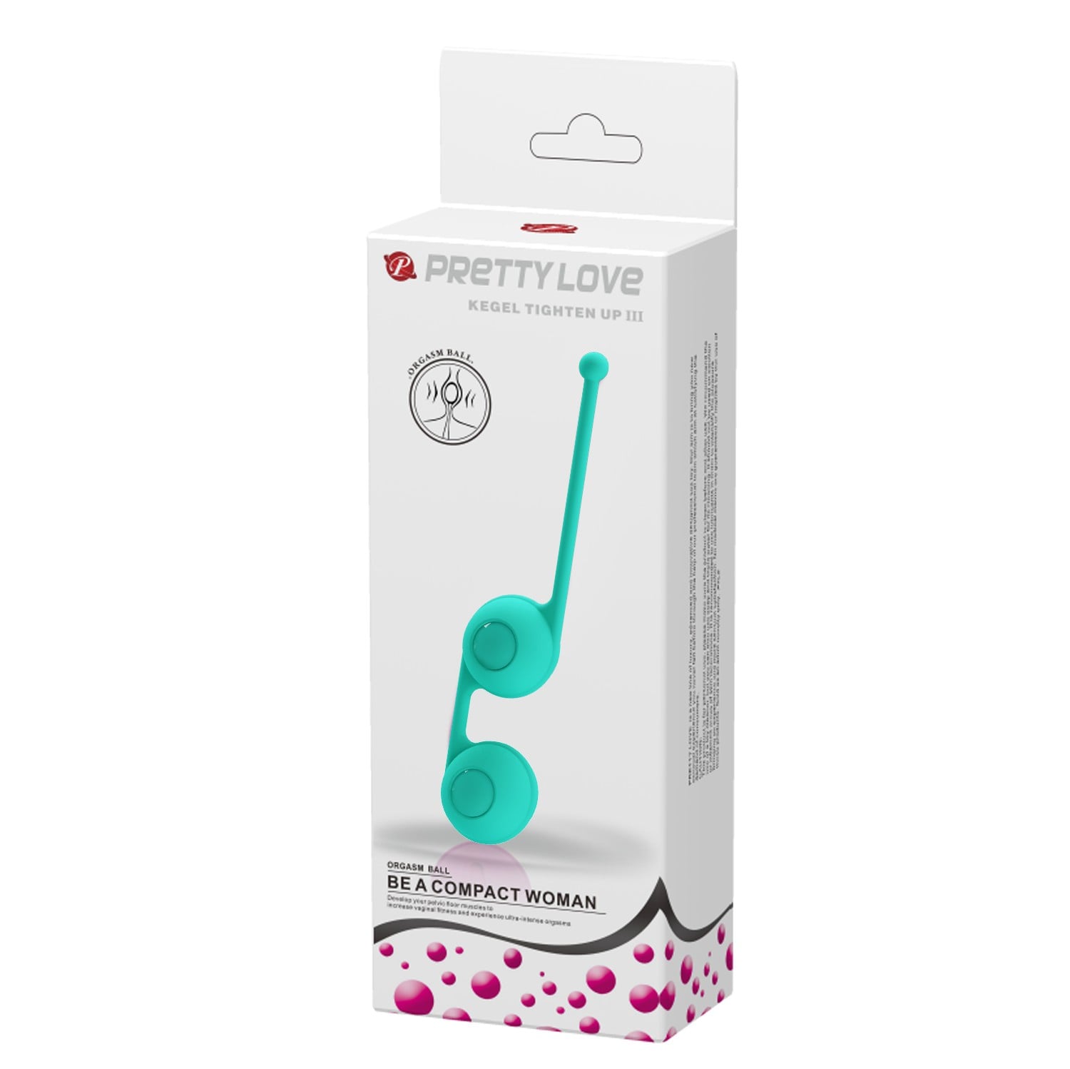 Çift Toplu Silikon Kegel Topu – Tighten Up III (Turkuaz) - Görsel 6