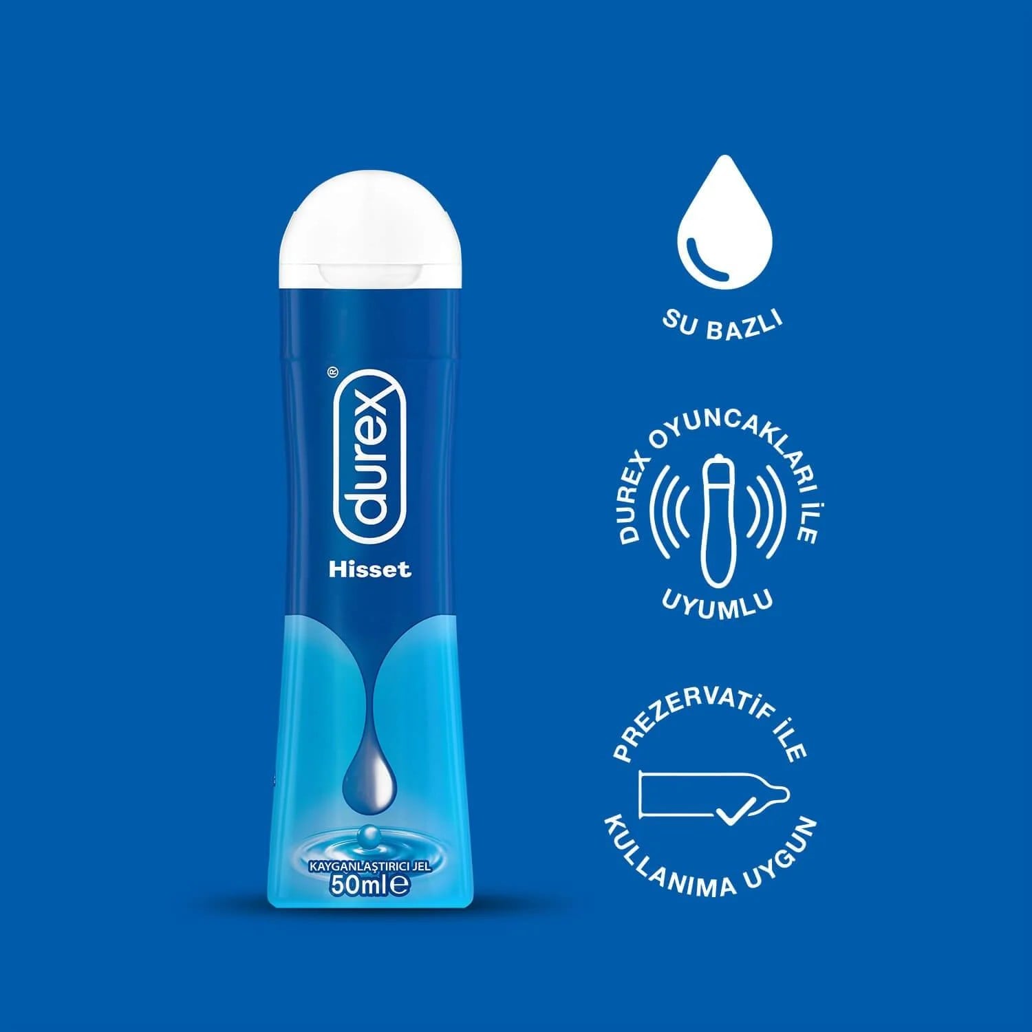 Durex Hisset Kayganlaştırıcı Jel 50 ml - Görsel 2